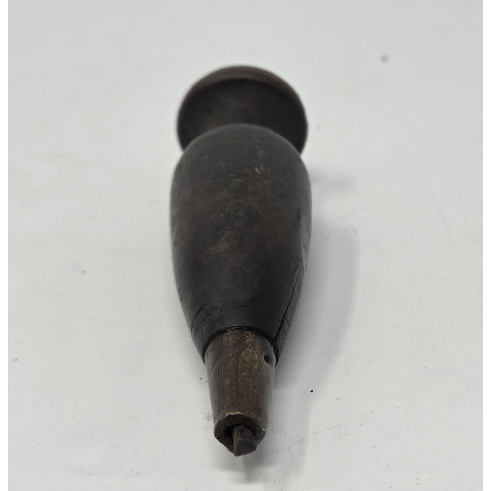 Antique‎ Wood Handle Awl Primitive Hand Tool Scribe Marking Leather Woodworking